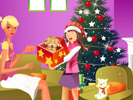 可愛聖誕小狗 可愛聖誕小狗