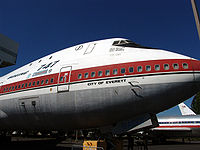 （圖）747的原型機，機號N7470，暱稱“艾佛瑞特城號”，