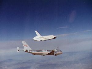 企業號太空梭返回及著陸測試（自由飛行測試#2 1977/09/13）