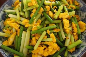 蒜苔雞蛋 蒜苔雞蛋