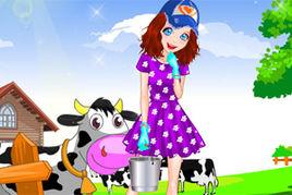 可愛鄉村小女孩 可愛鄉村小女孩