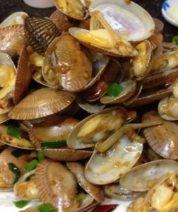 炒花蛤