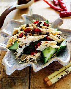 油潑腐竹 油潑腐竹