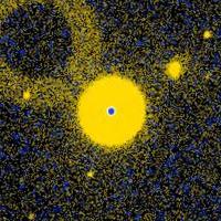 HR 2365 GALEX 彩色圖