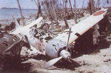 墜毀於太平洋島嶼的零式