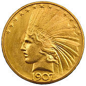 印第安人頭像鷹揚金幣 印第安人頭像鷹揚金幣