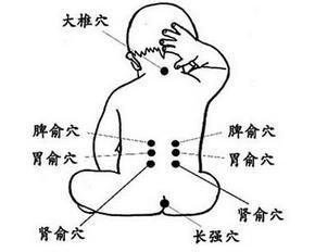 背俞穴 背俞穴