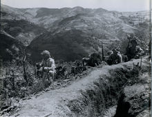 第8軍103師準備向滾龍坡日軍攻擊