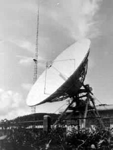 衛星通信地球站