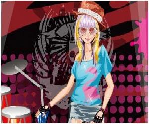 瀟灑小女孩 瀟灑小女孩