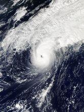 超強颱風桑達 衛星雲圖