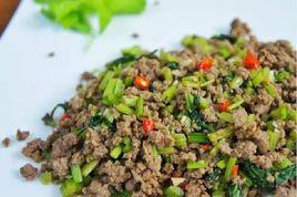 芹菜牛肉末 芹菜牛肉末