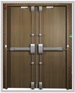 雙門聯動式報警逃生鎖