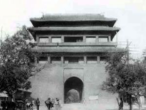 （圖）二十年代東直門城樓西側