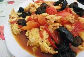 黑木耳番茄炒雞蛋 黑木耳番茄炒雞蛋