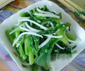 菠菜綠豆芽 菠菜綠豆芽