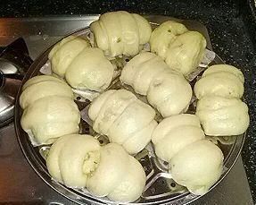 蒸花捲 蒸花捲