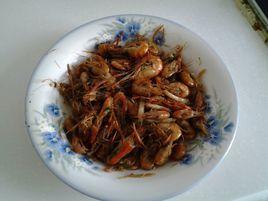 大蒜炒蝦 大蒜炒蝦