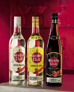 哈瓦那俱樂部最暢銷的朗姆酒：白朗姆、3年和7年
