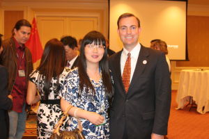 梅雪與猶他西谷市市長