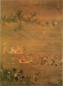 文姬歸漢圖軸 文姬歸漢圖軸