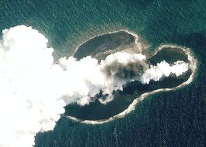 紅海水下火山噴發導致兩個新島嶼形成