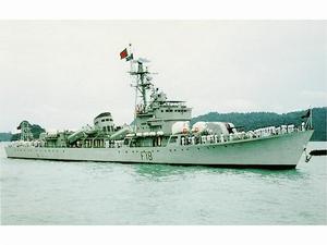 湘潭艦退役後賣給孟加拉更名“奧斯曼號”