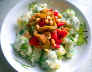 油潑麵托葉兒 油潑麵托葉兒