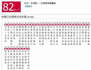 濰坊公交82路 濰坊公交82路