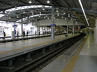 （圖）從西武南口望向站內