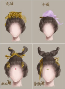 單刀髻、雙刀髻 單刀髻、雙刀髻