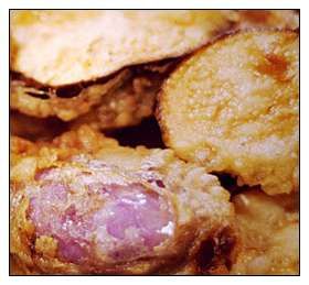 酥炸茄盒 酥炸茄盒