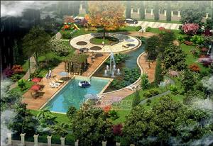 天香牡丹園效果圖