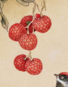 鴻運當頭圖(局部)