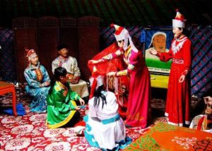 海西蒙古族婚禮 海西蒙古族婚禮