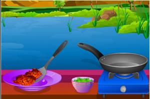 烹飪香辣雞塊 烹飪香辣雞塊