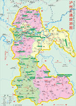 瀘州地圖