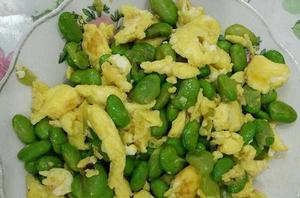 毛豆米炒雞蛋 毛豆米炒雞蛋