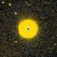 HR 4827 GALEX 彩色圖