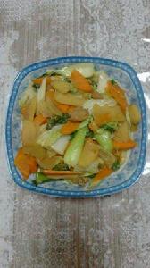 胡蘿蔔炒小白白 胡蘿蔔炒小白白