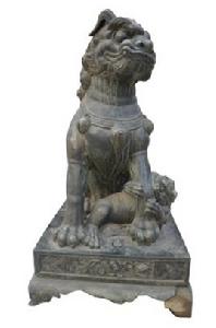 明代銅獅 明代銅獅