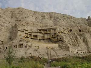 (圖)水簾洞石窟