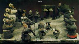 彩繪樂舞雜技俑 彩繪樂舞雜技俑