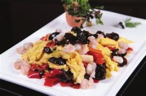 蝦仁剁椒炒蛋 蝦仁剁椒炒蛋