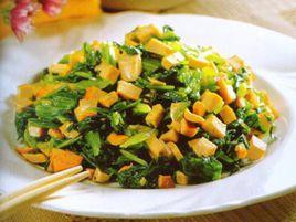 菠菜拌豆乾 菠菜拌豆乾