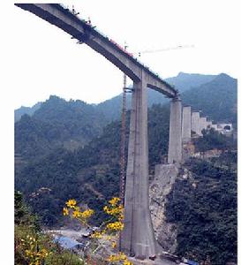 10月10日，由中鐵一局承建的宜萬鐵路渡口河特大橋中跨合龍順利完成