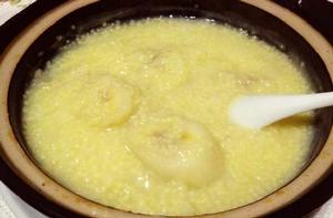香蕉小米粥 香蕉小米粥
