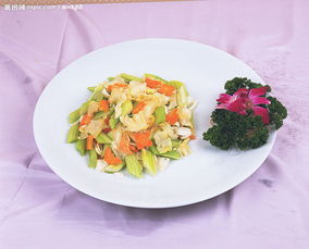 西芹百合炒螺片 西芹百合炒螺片