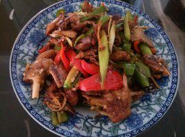 爆炒鴨絲 爆炒鴨絲