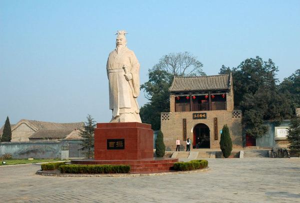 ▲鄴城遺址前的廣場